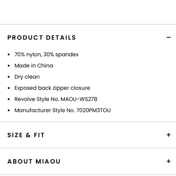 Miaou corset top - Picture 5 of 6